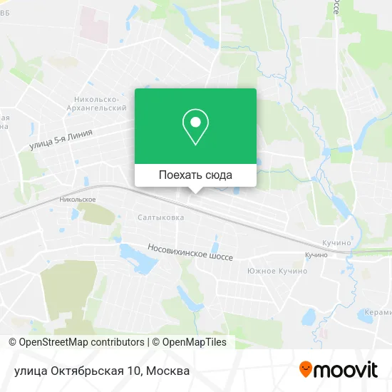 Карта улица Октябрьская 10