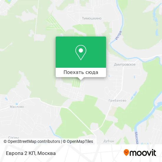 Карта Европа 2 КП