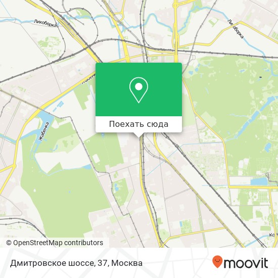 Карта Дмитровское шоссе, 37