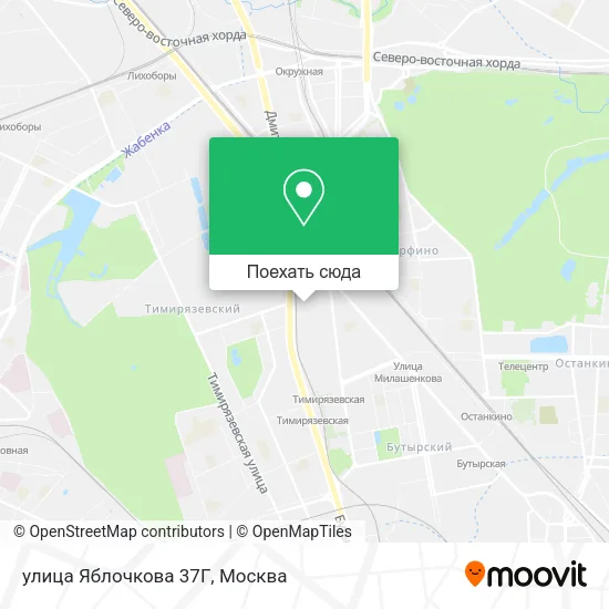 Карта улица Яблочкова 37Г