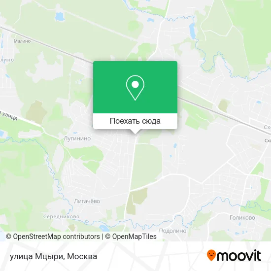 Карта улица Мцыри