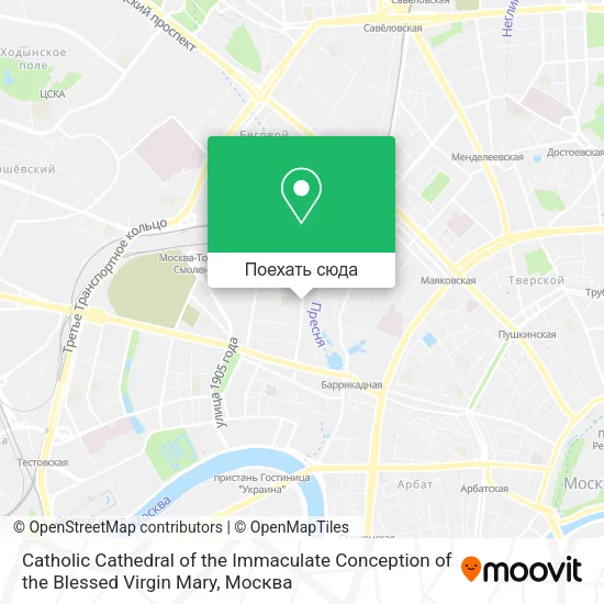 Карта Catholic Cathedral of the Immaculate Conception of the Blessed Virgin Mary