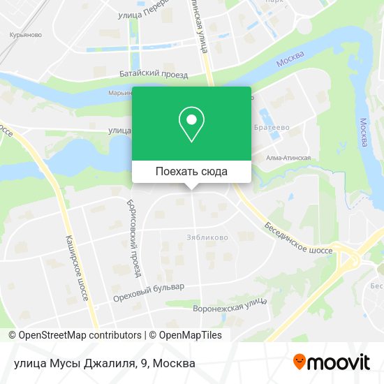 Карта улица Мусы Джалиля, 9
