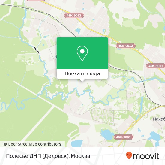 Карта Полесье ДНП (Дедовск)