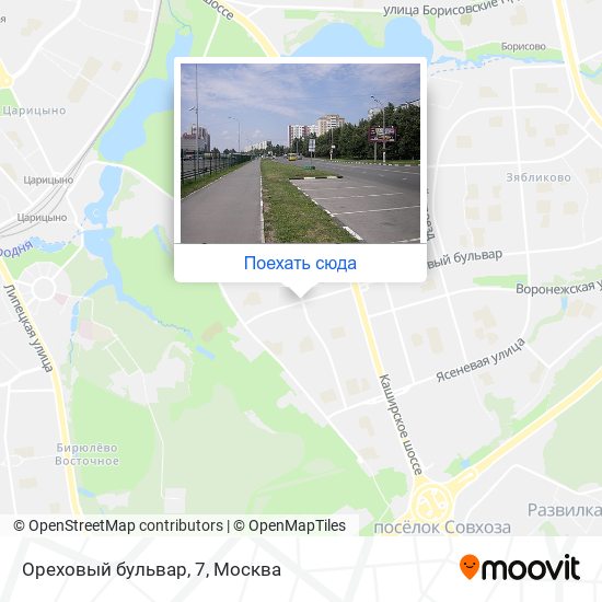 Ореховый бульвар москва карта