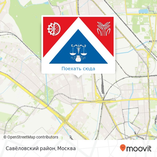 Карта Савёловский район