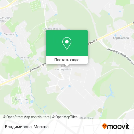 Карта Владимирова