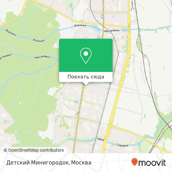 Карта Детский Минигородок