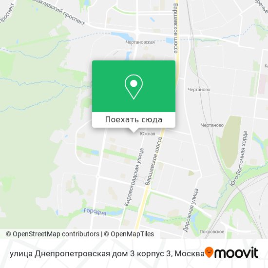 Карта улица Днепропетровская дом 3 корпус 3