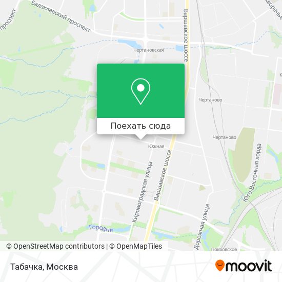Карта Табачка