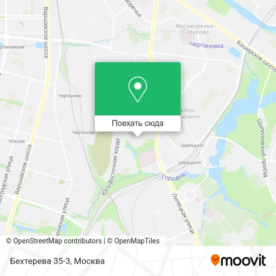 Карта Бехтерева 35-3