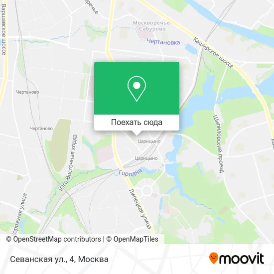 Карта Севанская ул., 4