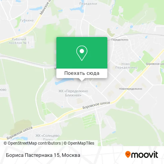 Карта Бориса Пастернака 15