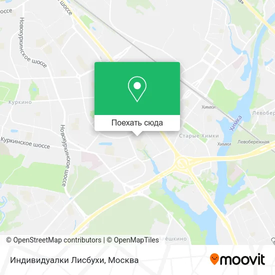 Карта Индивидуалки Лисбухи