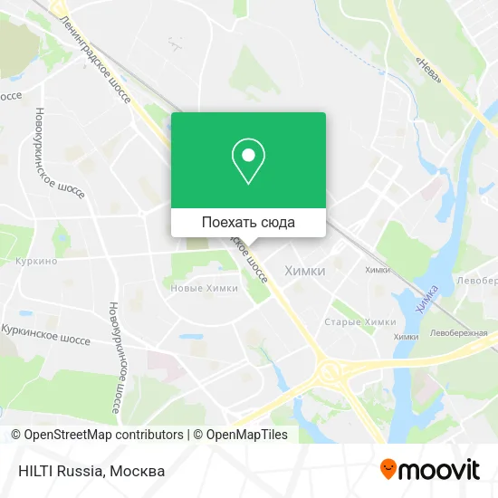 Карта HILTI Russia