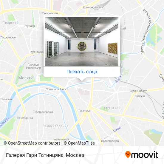 Карта Галерея Гари Татинцяна