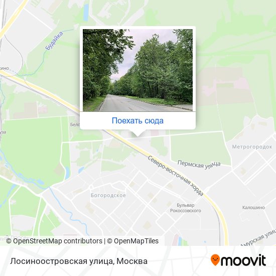 Лосиноостровская карта москвы