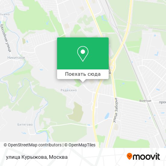 Карта улица Курыжова