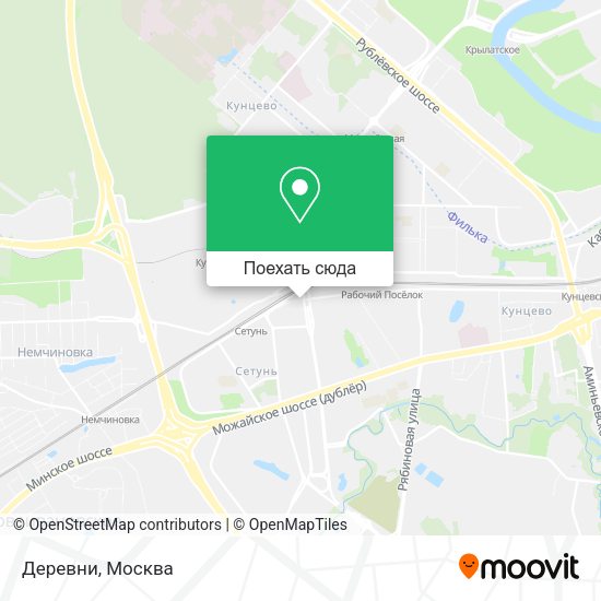 Карта Деревни