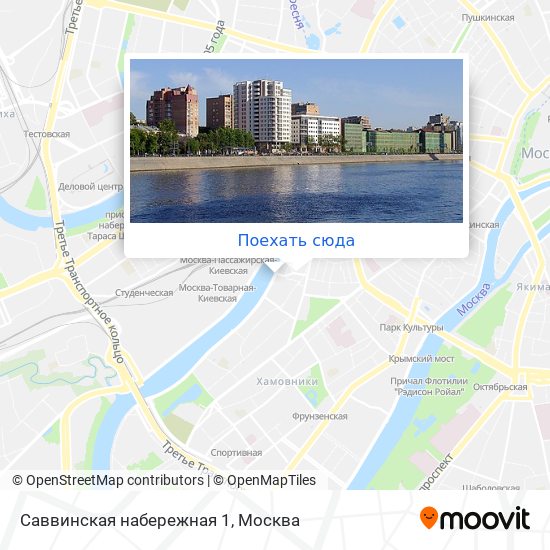 Карта москвы бережковская набережная