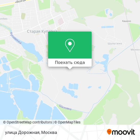 Карта улица Дорожная