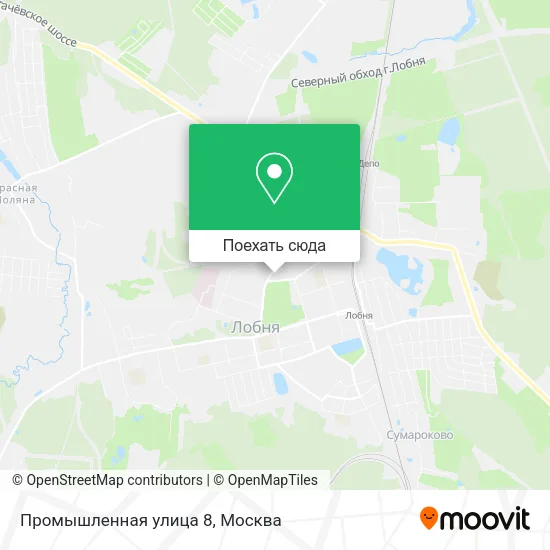 Карта Промышленная улица 8