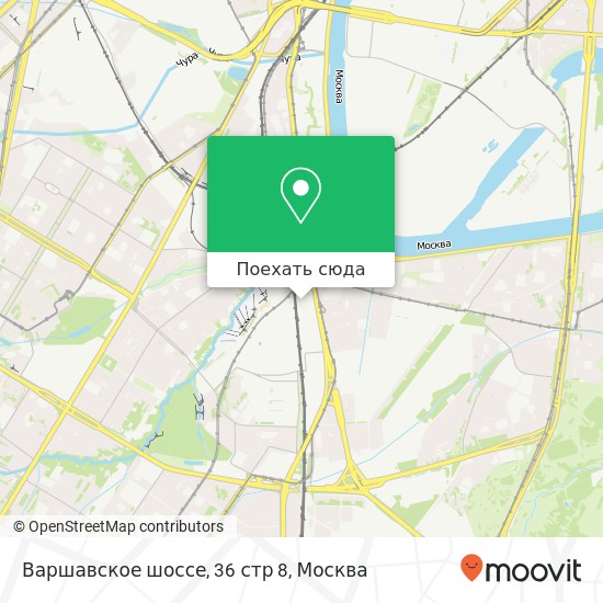 Карта Варшавское шоссе, 36 стр 8