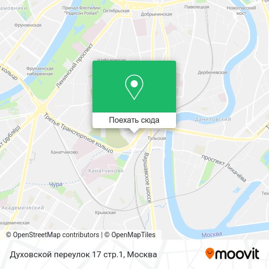 Карта Духовской переулок 17 стр.1