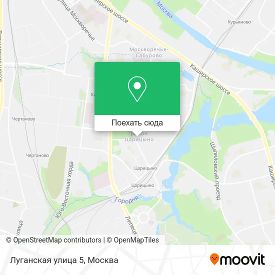 Карта Луганская улица 5