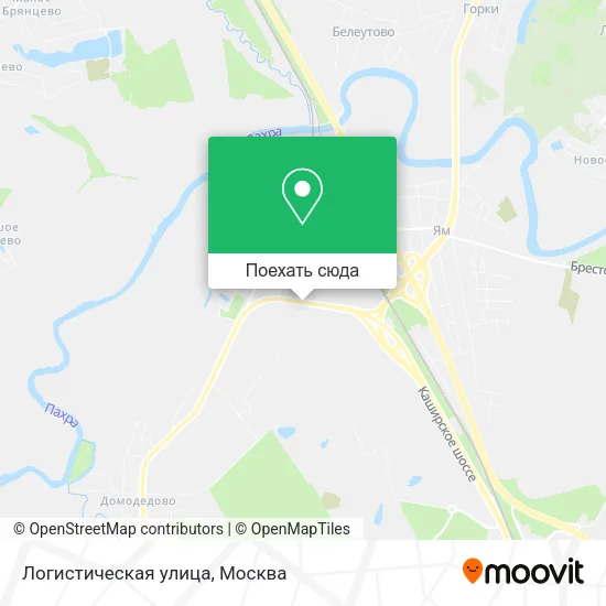 Карта Логистическая улица