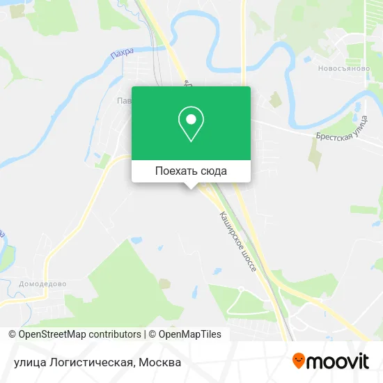 Карта улица Логистическая