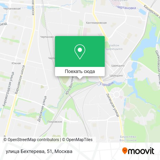 Карта улица Бехтерева, 51