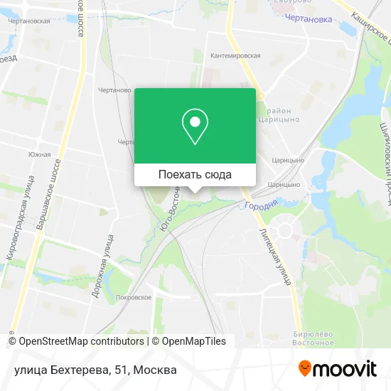 Карта улица Бехтерева, 51