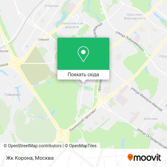 Карта Жк Корона