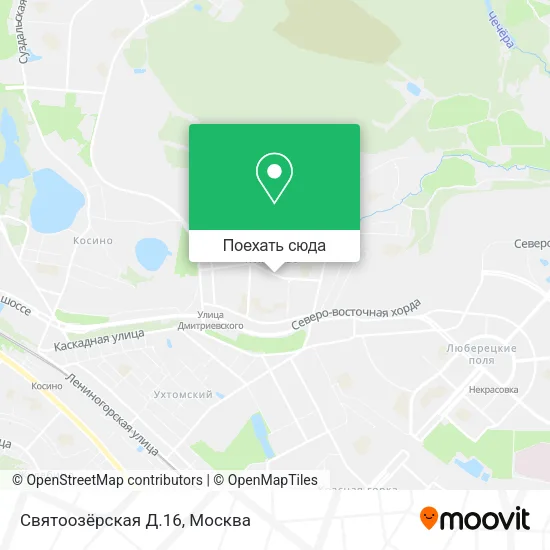 Карта Святоозёрская Д.16
