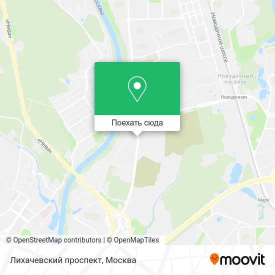 Карта Лихачевский проспект