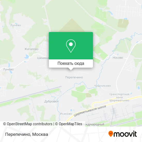 Карта Перепечино