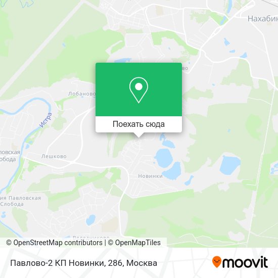 Карта Павлово-2 КП Новинки, 286