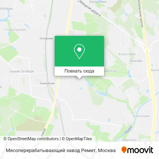 Карта Мясоперерабатывающий завод Ремит