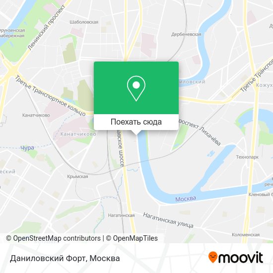 Карта Даниловский Форт