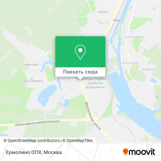 Карта Ермолино ОПХ
