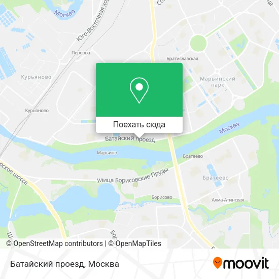 Карта Батайский проезд