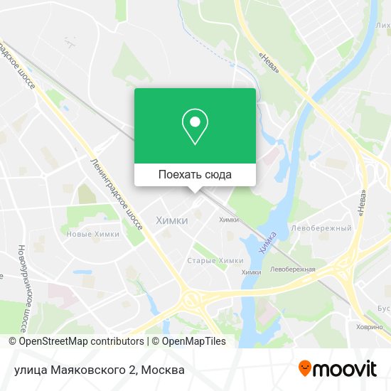 Карта улица Маяковского 2