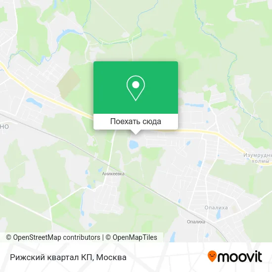Карта Рижский квартал КП