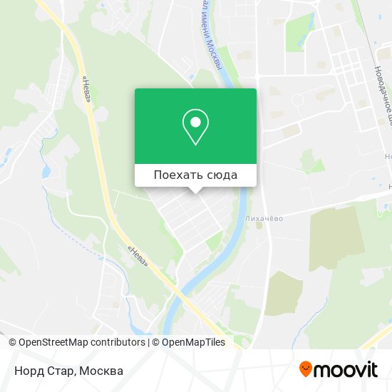 Карта Норд Стар