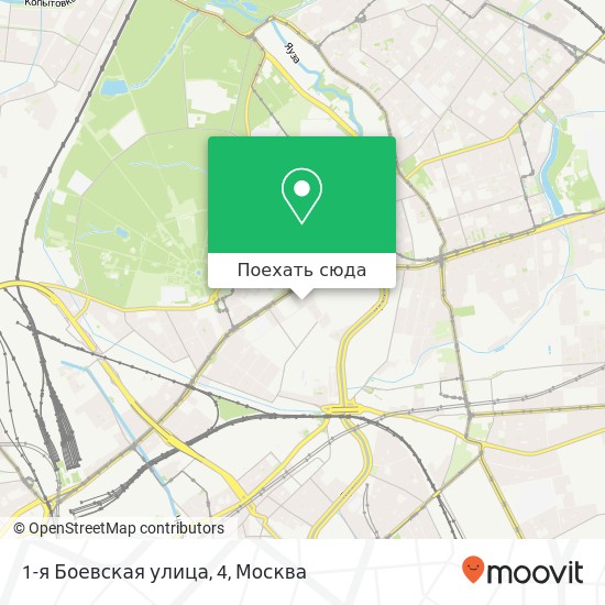 Карта 1-я Боевская улица, 4