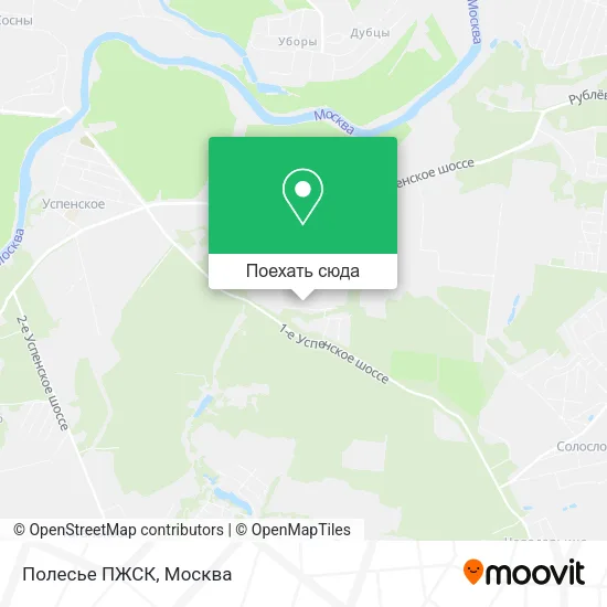 Карта Полесье ПЖСК