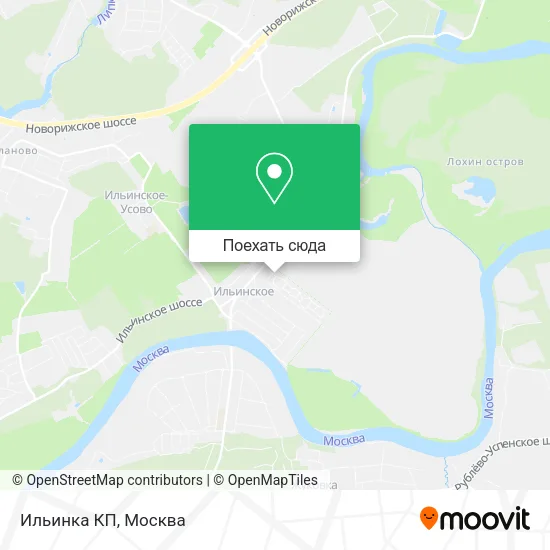 Карта Ильинка КП
