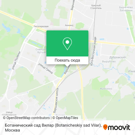 Карта Ботанический сад Вилар (Botanicheskiy sad Vilar)