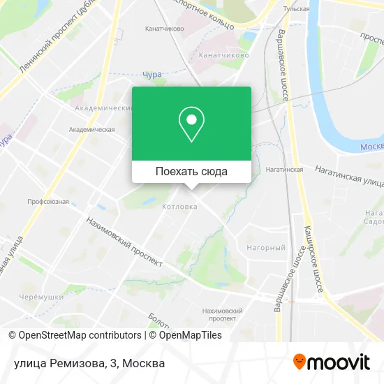 Карта улица Ремизова, 3